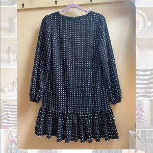Polka Dot Shift Dress